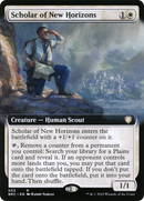 Scholar of New Horizons (Extended Art) (BRC-053)  - The Brothers' War Commander: (Extended Art)
