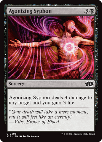 Agonizing Syphon (J25-396)  - Foundations Jumpstart