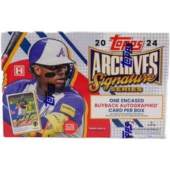 2024 Topps Archives Signature Series Hobby Box