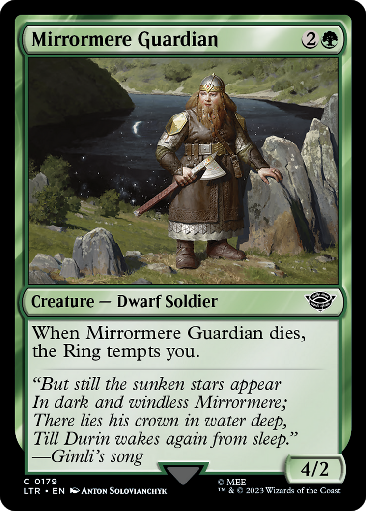 Mirrormere Guardian (LTR-179) - The Lord of the Rings: Tales of Middle-earth