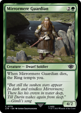 Mirrormere Guardian (LTR-179)  Foil - The Lord of the Rings: Tales of Middle-earth