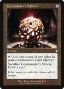 Commander's Sphere (Retro Frame) (BRC-135)  - The Brothers' War Commander