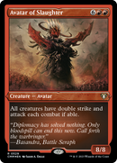 Avatar of Slaughter (CMM-529)  Etched Foil - Commander Masters