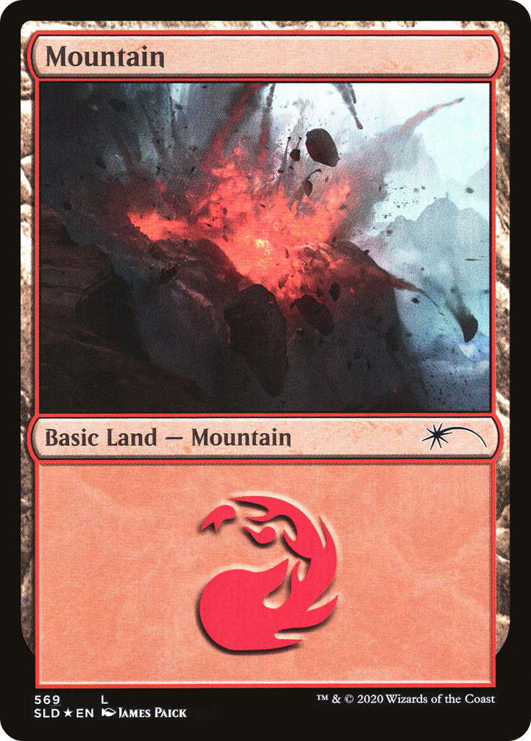 Mountain (569) (SLD-569)  Foil - Secret Lair Drop