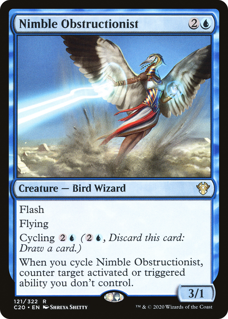 Nimble Obstructionist (C20-121)  - Commander 2020