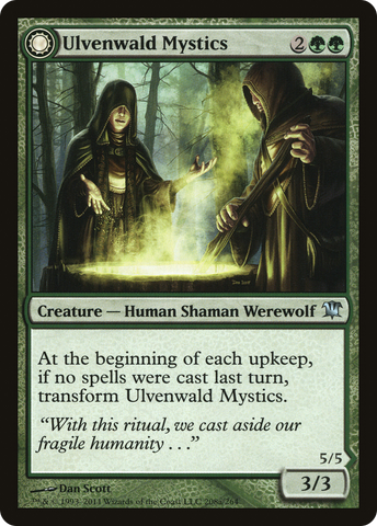 Ulvenwald Mystics (ISD-208)  - Innistrad: (Double Faced Transform)