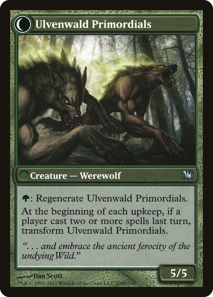 Ulvenwald Mystics (ISD-208)  Foil - Innistrad: (Double Faced Transform)
