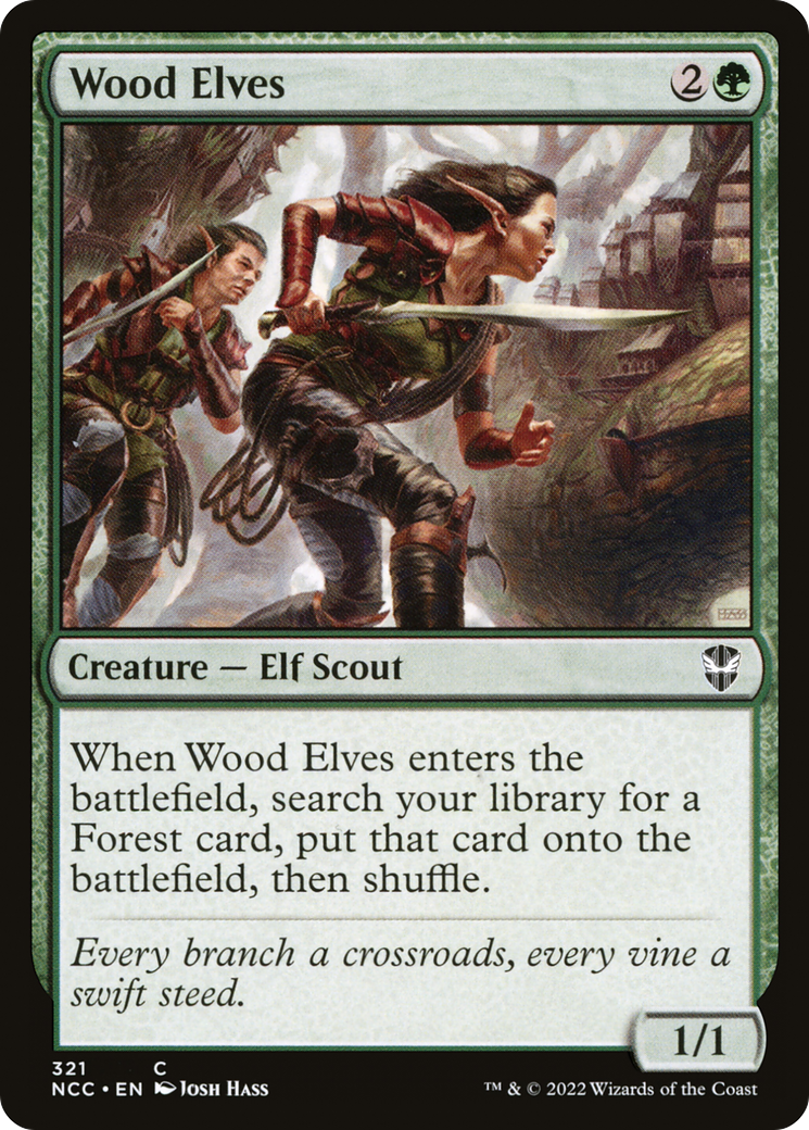 Wood Elves (NCC-321)  - New Capenna Commander