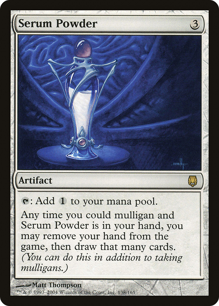 Serum Powder (DST-138)  Foil - Darksteel