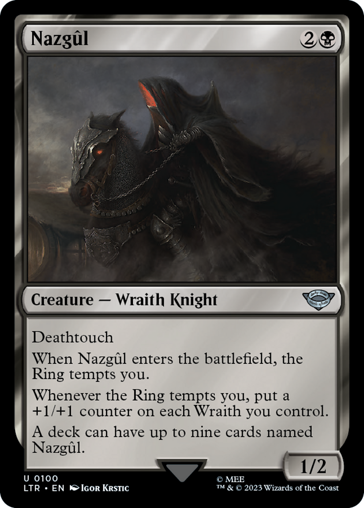 Nazgul (0100) (LTR-100)  - The Lord of the Rings: Tales of Middle-earth