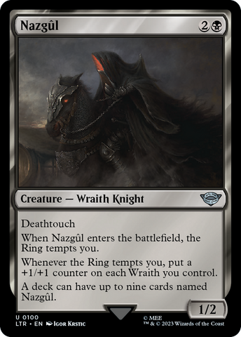 Nazgul (0100) (LTR-100)  - The Lord of the Rings: Tales of Middle-earth
