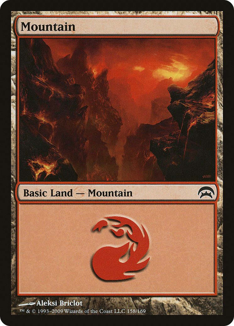Mountain (158) (HOP-158)  - Planechase