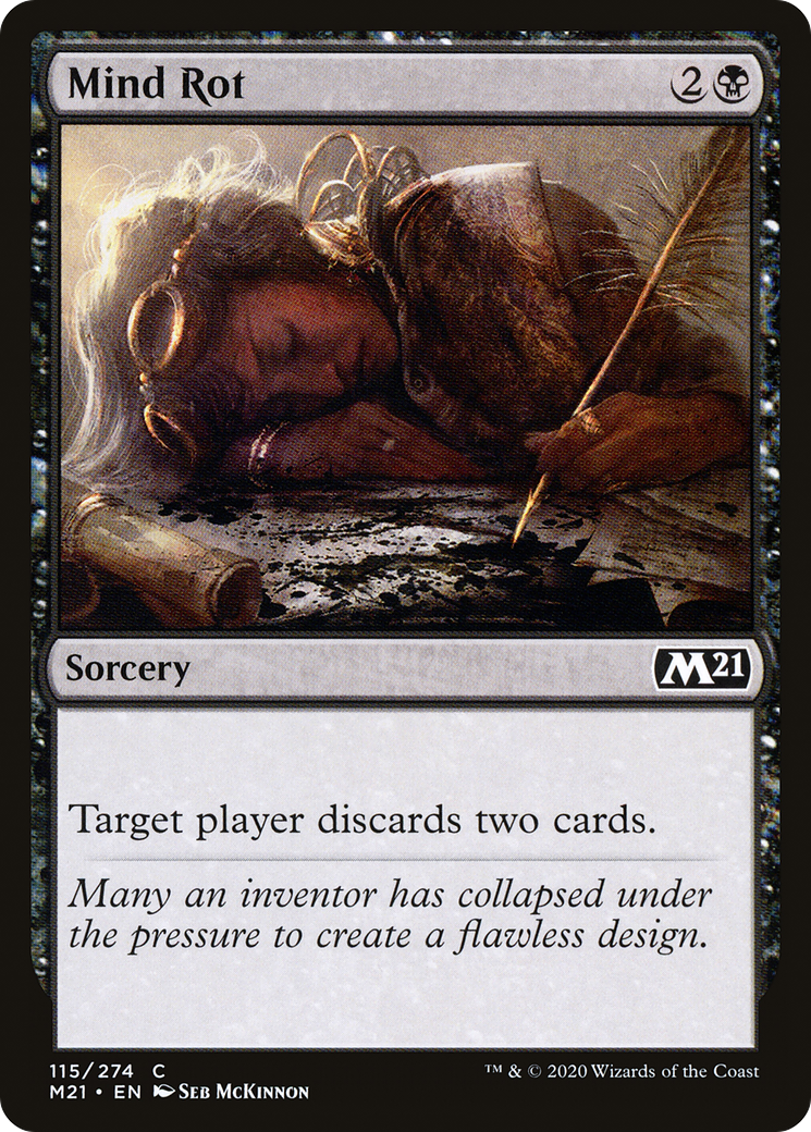 Mind Rot (M21-115)  - Core Set 2021