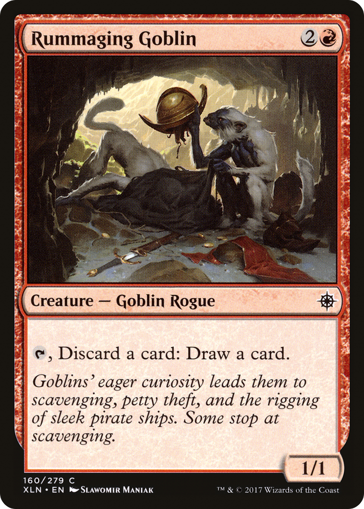 Rummaging Goblin (XLN-160)  - Ixalan