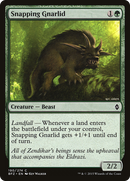 Snapping Gnarlid (BFZ-190)  - Battle for Zendikar
