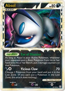 Absol (Prime) 091  - Holofoil Triumphant - Ultra Rare