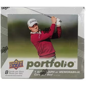 2024 Upper Deck Portfolio Golf Hobby Box