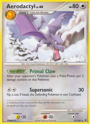 Aerodactyl 015  Majestic Dawn - Rare