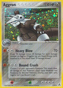 Aggron 002  - Reverse Holofoil Legend Maker - Holo Rare
