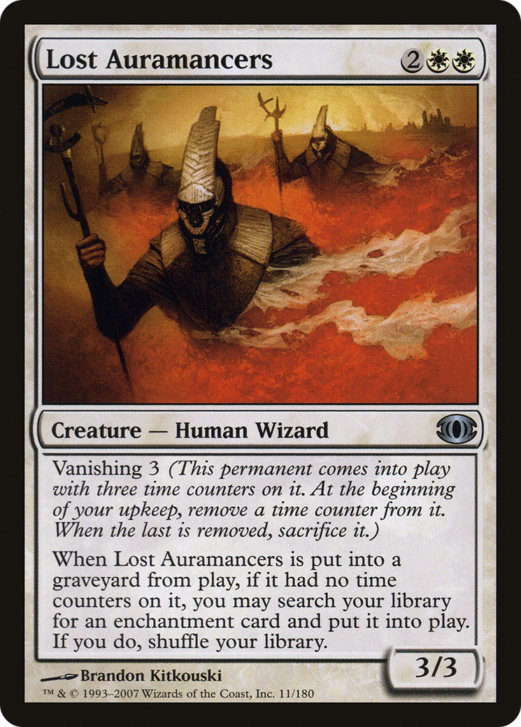 Lost Auramancers (FUT-011)  Foil - Future Sight