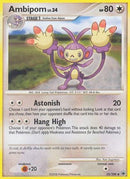 Ambipom 035  - Reverse Holofoil Majestic Dawn - Uncommon