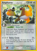 Ampharos (Delta Species) 001/101  - Holofoil Dragon Frontiers - Holo Rare
