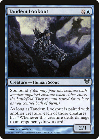 Tandem Lookout (AVR-080)  Foil - Avacyn Restored
