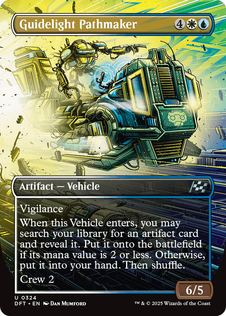 Guidelight Pathmaker (Borderless) (DFT-324)  Foil - Aetherdrift