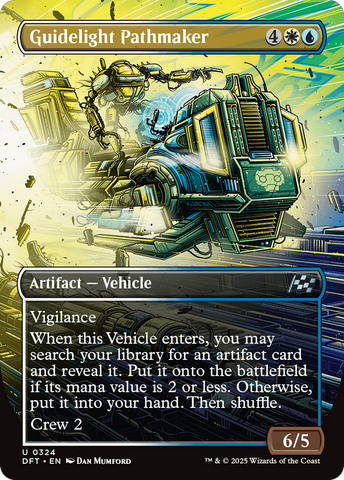 Guidelight Pathmaker (Borderless) (DFT-324)  Foil - Aetherdrift