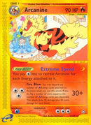 Arcanine 002  - Reverse Holofoil Aquapolis - Rare