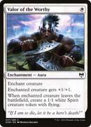 Valor of the Worthy (KHM-037)  Foil - Kaldheim