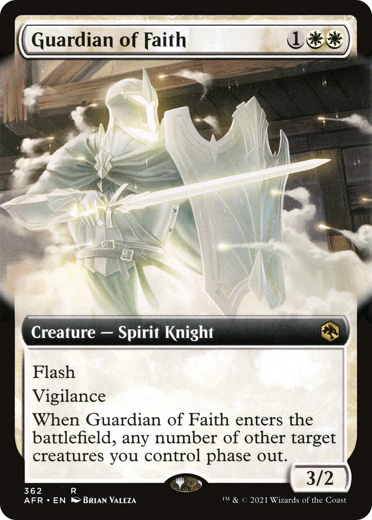 Guardian of Faith (Extended Art) (AFR-362)  Foil - Adventures in the Forgotten Realms: (Extended Art)