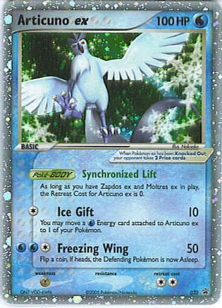 Articuno ex  (EX Collector's Window Tins)  - Holofoil Nintendo Promos