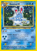 Azumarill 002/111  - 1st Edition Holofoil Neo Genesis - Holo Rare