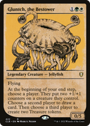 Gluntch, the Bestower (Showcase) (CLB-422) - Commander Legends: Battle for Baldur's Gate: (Showcase) Foil