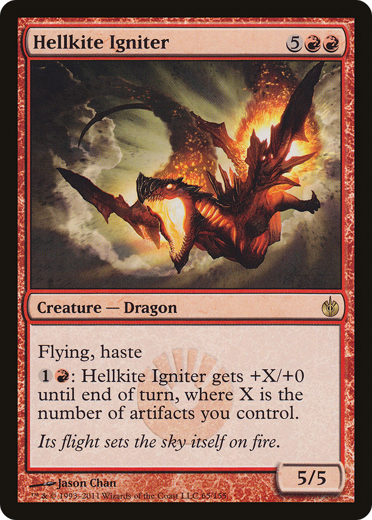 Hellkite Igniter (MBS-065)  Foil - Mirrodin Besieged