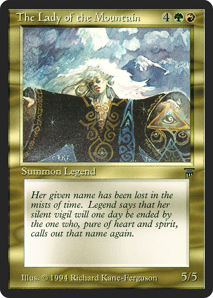 The Lady of the Mountain (LEG-)  - Legends