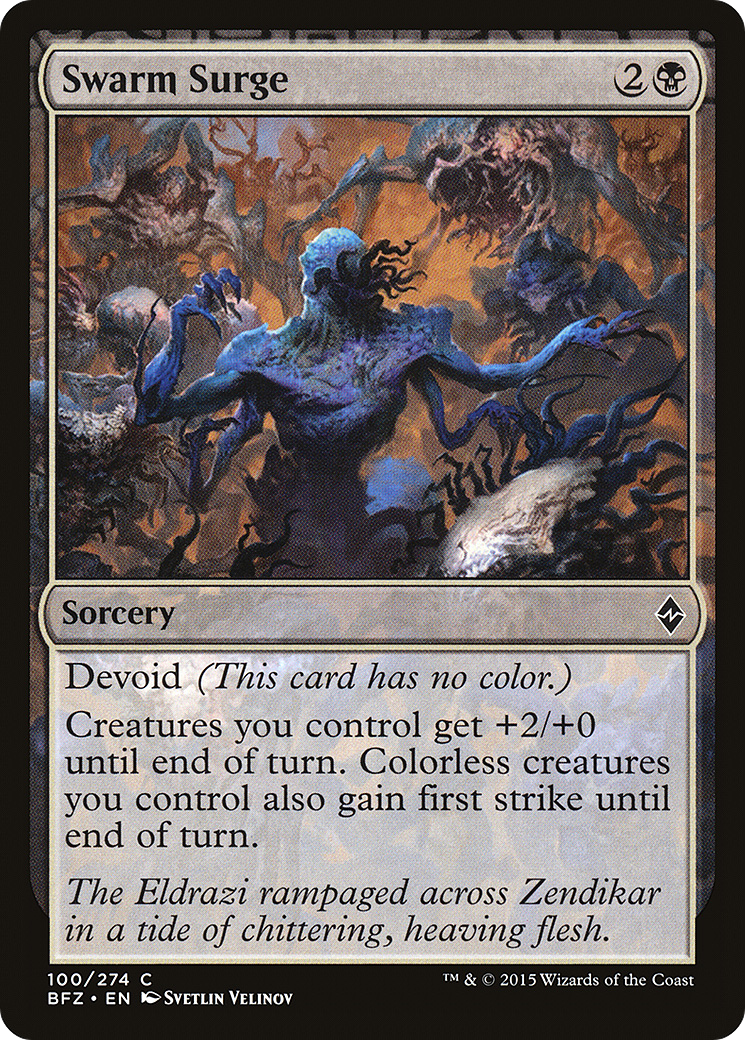 Swarm Surge (BFZ-100)  - Battle for Zendikar