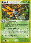 Beautifly 002  Deoxys - Holo Rare