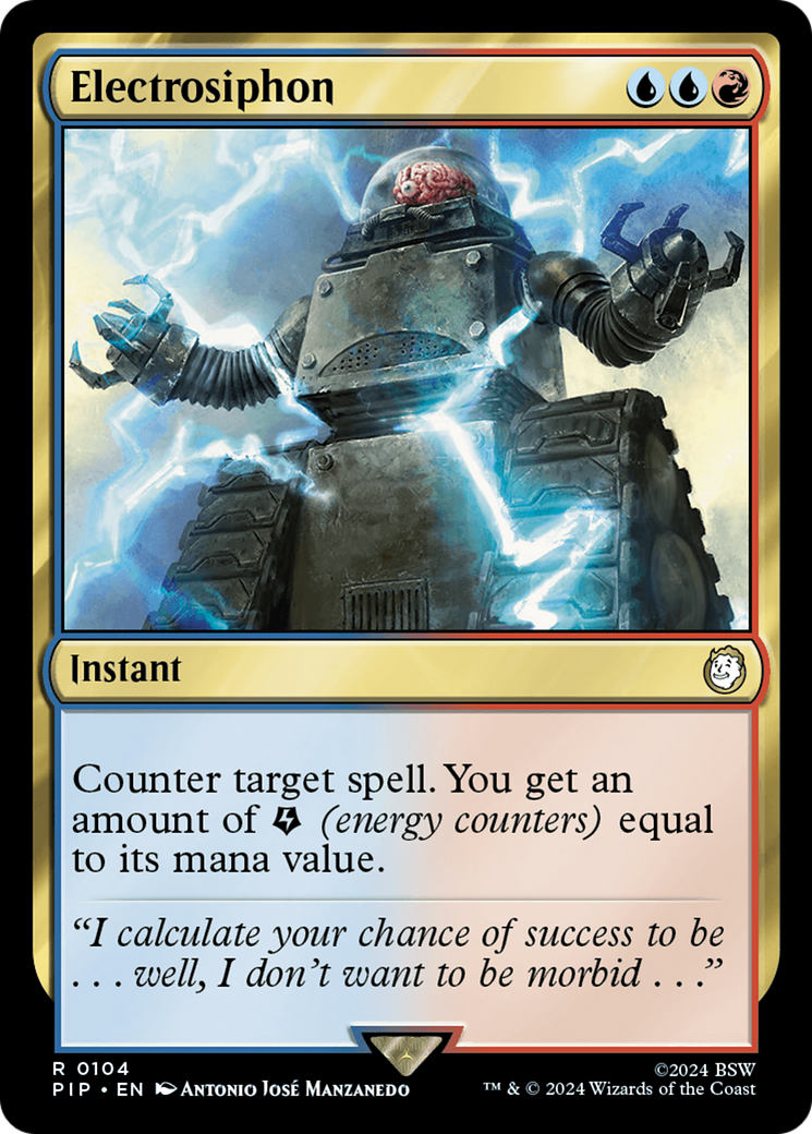 Electrosiphon (PIP-104)  Foil - Fallout