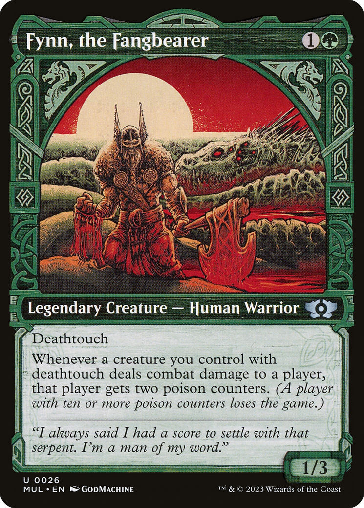 Fynn, the Fangbearer (MUL-026)  - Multiverse Legends: (Showcase)