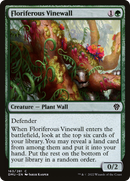 Floriferous Vinewall (DMU-163)  - Dominaria United
