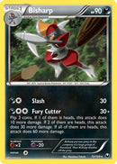Bisharp (72) 072  - Reverse Holofoil Dark Explorers - Rare
