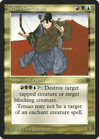 Tetsuo Umezawa (LEG-)  - Legends
