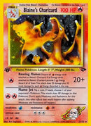 Blaine's Charizard 002/132  - Unlimited Holofoil Gym Challenge - Holo Rare