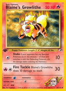 Blaine's Growlithe (35) 035/132  - Unlimited Gym Heroes - Uncommon