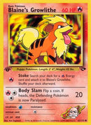 Blaine's Growlithe 062/132  - 1st Edition Gym Challenge - Common