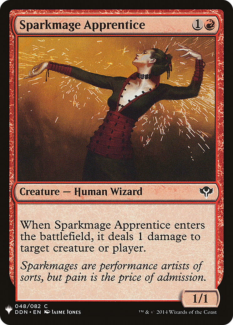 Sparkmage Apprentice (LIST-DDN-48)  - The List