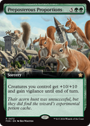 Preposterous Proportions (Extended Art) (FDN-472)  Foil - Foundations: (Extended Art)