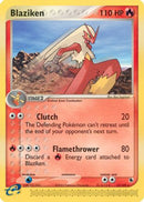 Blaziken 015/109  - Reverse Holofoil Ruby and Sapphire - Rare